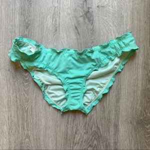 Victoria’s Secret Ruffle Cheeky Bikini Bottoms Sm